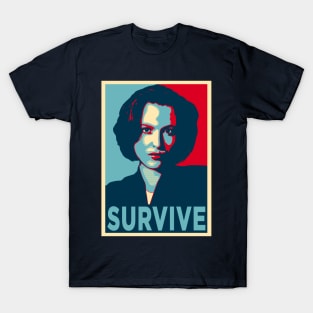 DANA SCULLY SURVIVE T-Shirt